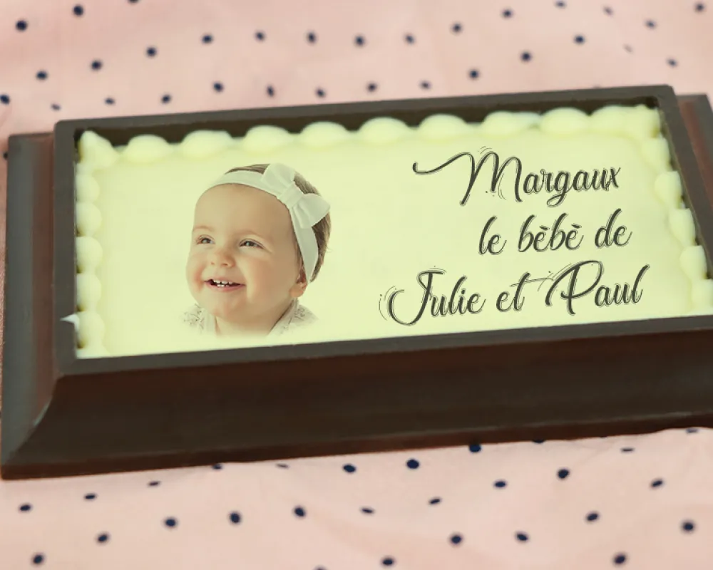 Tableau photo Personnalisable en chocolat|Cadeaux.com Sale
