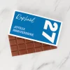 Tablette de chocolat Anniversaire Bleue|Cadeaux.com Online