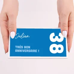 Tablette de chocolat Anniversaire Bleue|Cadeaux.com Online