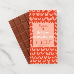 Tablette de chocolat Je t'aime plus que ...|Cadeaux.com New