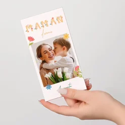 Tablette de chocolat personnalisée - Amour Fleuri|Cadeaux.com Outlet