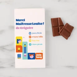 Tablette de chocolat personnalisée - Bilan de l'année|Cadeaux.com Sale