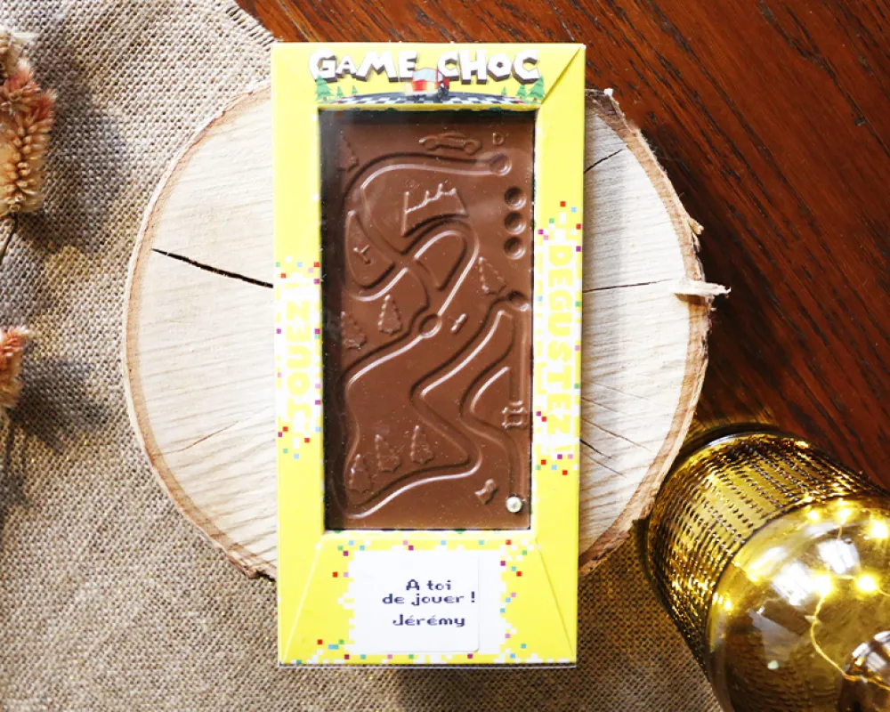 Tablette de chocolat personnalisée en forme de labyrinthe|Cadeaux.com Clearance