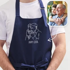 Tablier brodé personnalisé - Photo|Cadeaux.com Outlet