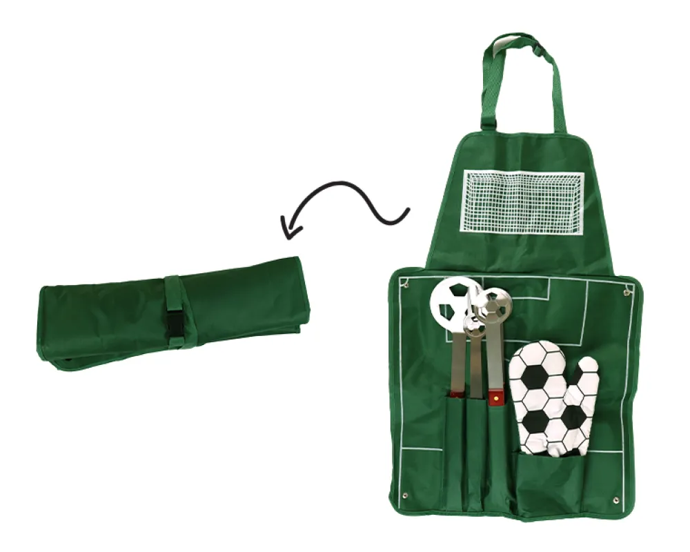 Tablier homme barbecue foot|Cadeaux.com New