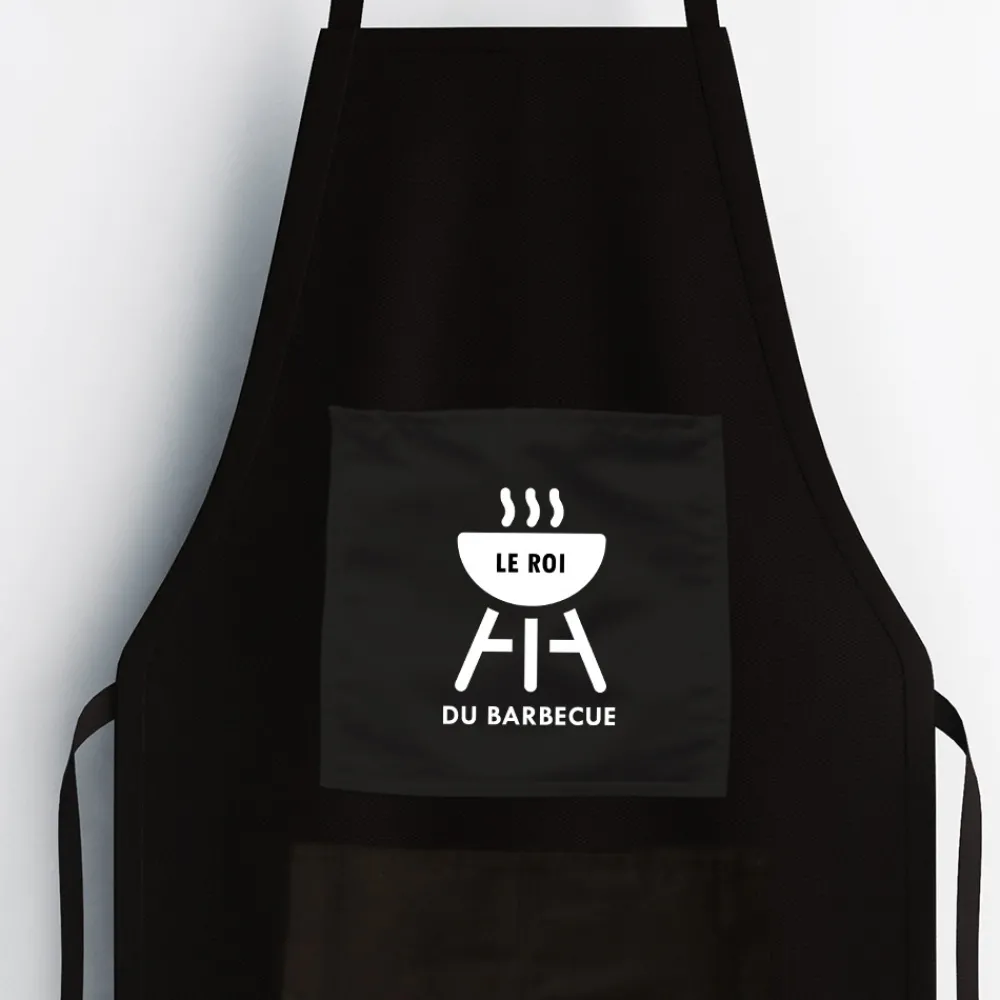 Tablier noir - Roi du barbecue|Cadeaux.com Clearance