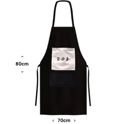 Tablier noir personnalisé - Bande de potes|Cadeaux.com New