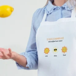 Tablier personnalisé - Famille soleils|Cadeaux.com New