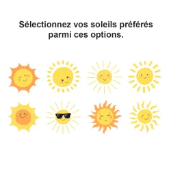 Tablier personnalisé - Famille soleils|Cadeaux.com New