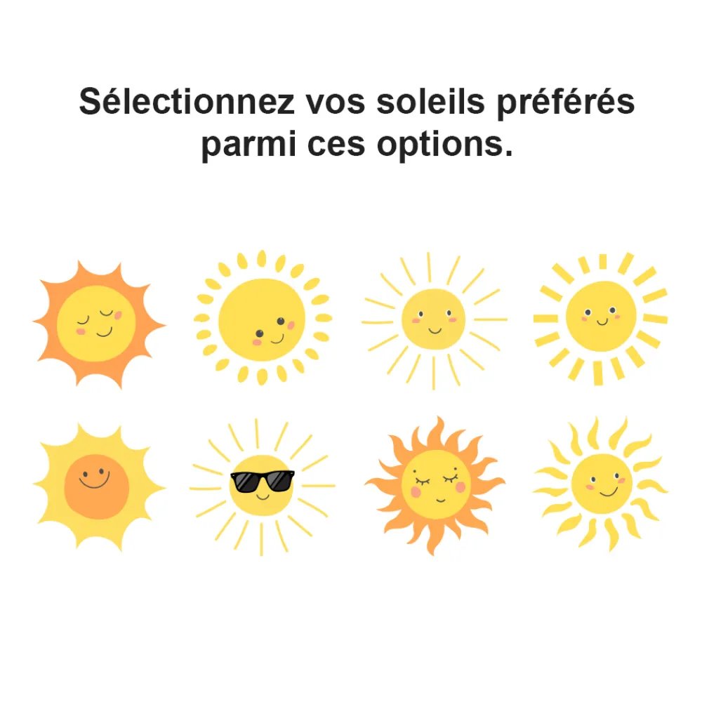 Tablier personnalisé - Famille soleils|Cadeaux.com New