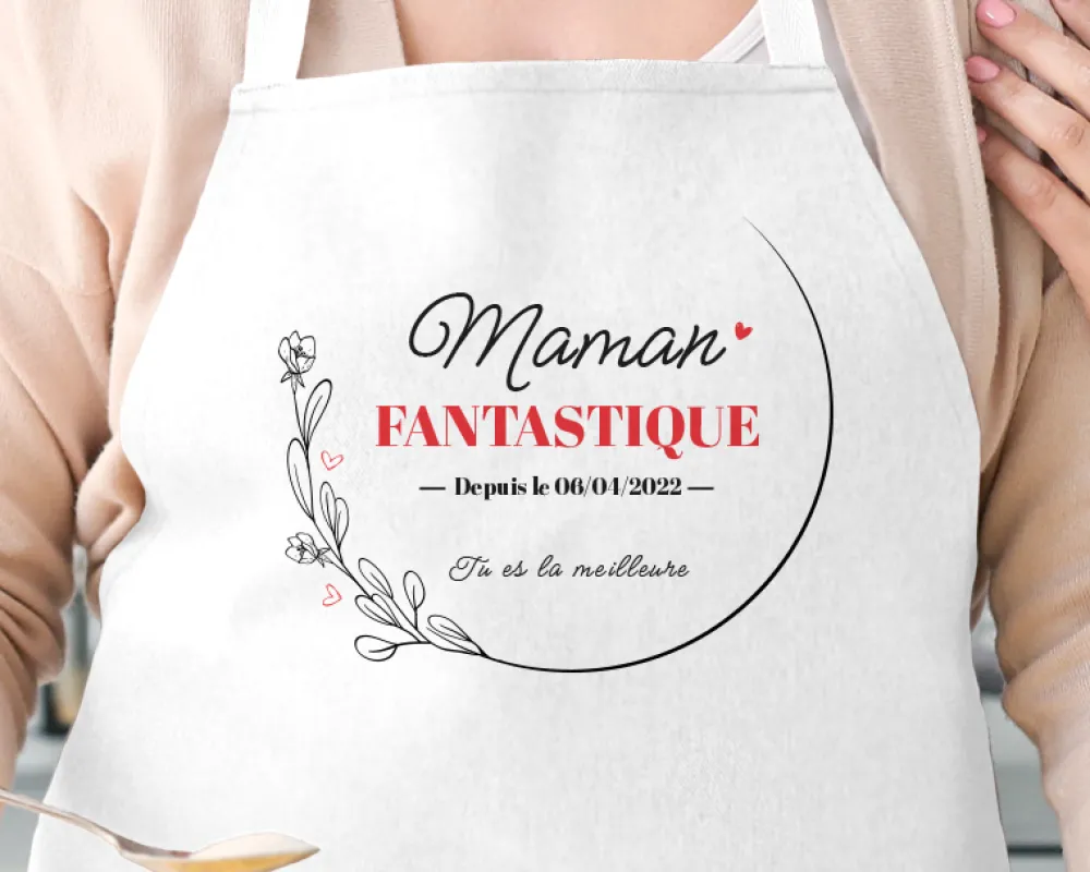 Tablier personnalisé - Maman Depuis|Cadeaux.com Sale