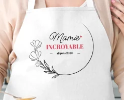 Tablier personnalisé - Mamie Depuis|Cadeaux.com Online