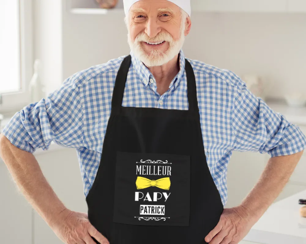 Tablier personnalisé - Meilleur Grand-Père|Cadeaux.com Best