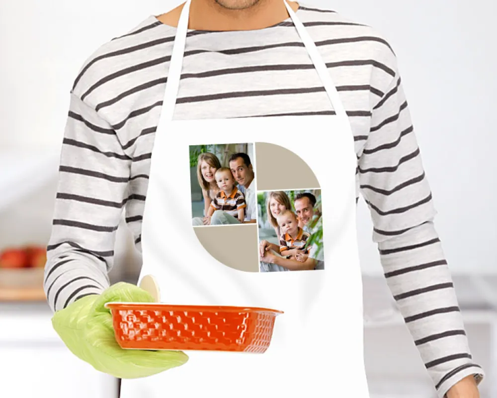 Tablier personnalisé - Multi-photos|Cadeaux.com Clearance