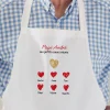 Tablier personnalisé - Papi et ses petits coeurs|Cadeaux.com Clearance