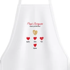 Tablier personnalisé - Papi et ses petits coeurs|Cadeaux.com Clearance