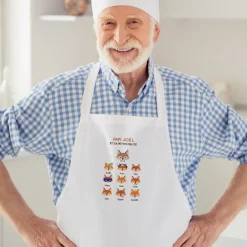 Tablier personnalisé - Papi Renard et sa meute|Cadeaux.com Best