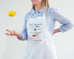Tablier personnalisé - Poème|Cadeaux.com Best