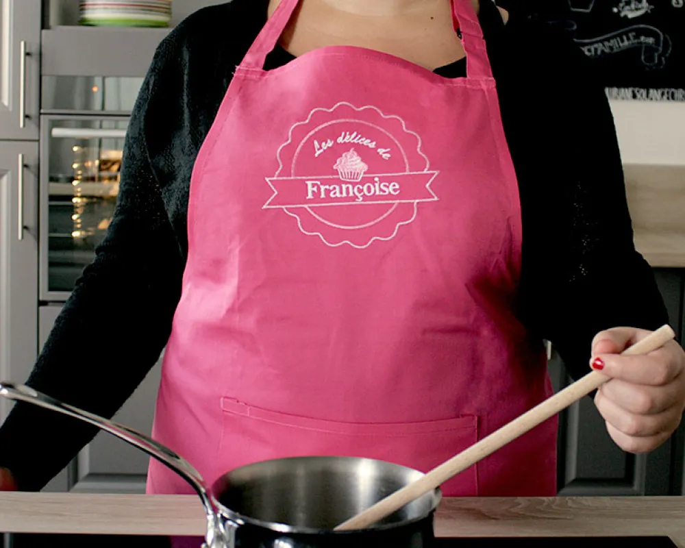 Tablier personnalisé brodé - Les délices de ...|Cadeaux.com Clearance