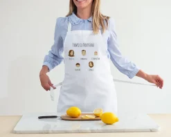 Tablier personnalisé famille - Family Circus|Cadeaux.com Best