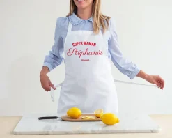 Tablier personnalisé femme - Prénom et texte|Cadeaux.com Sale
