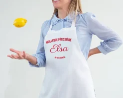 Tablier personnalisé femme - Prénom et texte|Cadeaux.com Sale