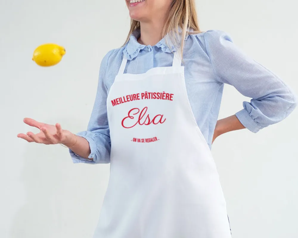 Tablier personnalisé femme - Prénom et texte|Cadeaux.com Sale