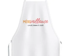 Tablier personnalisé femme - Mère-veilleuse|Cadeaux.com Discount