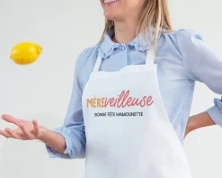 Tablier personnalisé femme - Mère-veilleuse|Cadeaux.com Discount