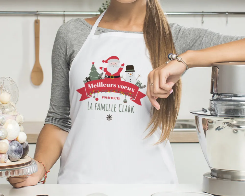 Tablier personnalisé Noël|Cadeaux.com Best