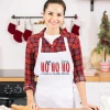 Tablier personnalisé Noël - Ho Ho Ho !|Cadeaux.com