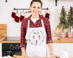 Tablier personnalisé Noël- Family Circus|Cadeaux.com Best