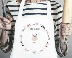 Tablier personnalisé Noël- Family Circus|Cadeaux.com Best