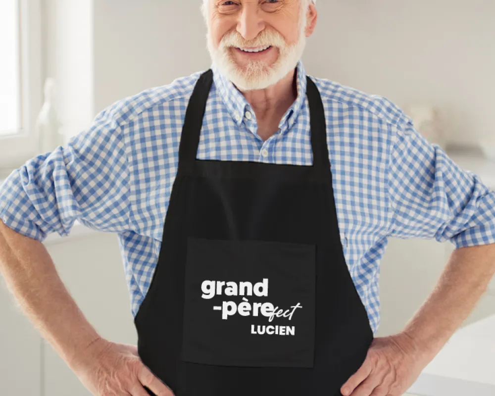Tablier personnalisé papy - Grand Père-fect|Cadeaux.com Sale