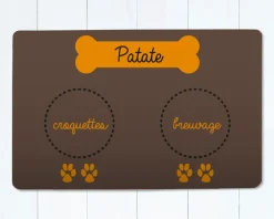 Tapis de gamelle pour chien|Cadeaux.com Sale