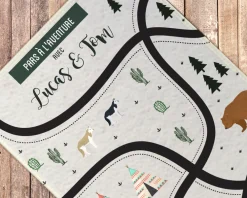 Tapis de jeu pour enfant - Aventures Sauvages|Cadeaux.com