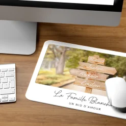 Tapis de souris personnalisé - Destination Bohème|Cadeaux.com