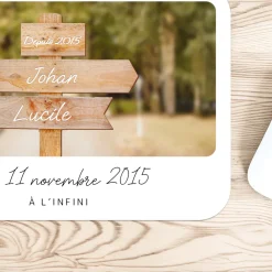 Tapis de souris personnalisé - Destination Bohème|Cadeaux.com