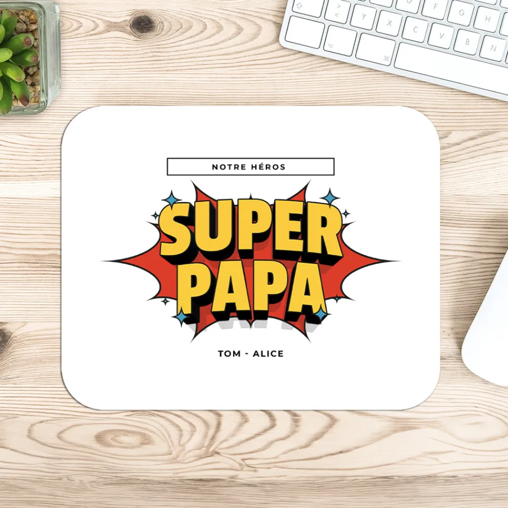 Tapis de souris personnalisé - Héros de BD|Cadeaux.com Discount