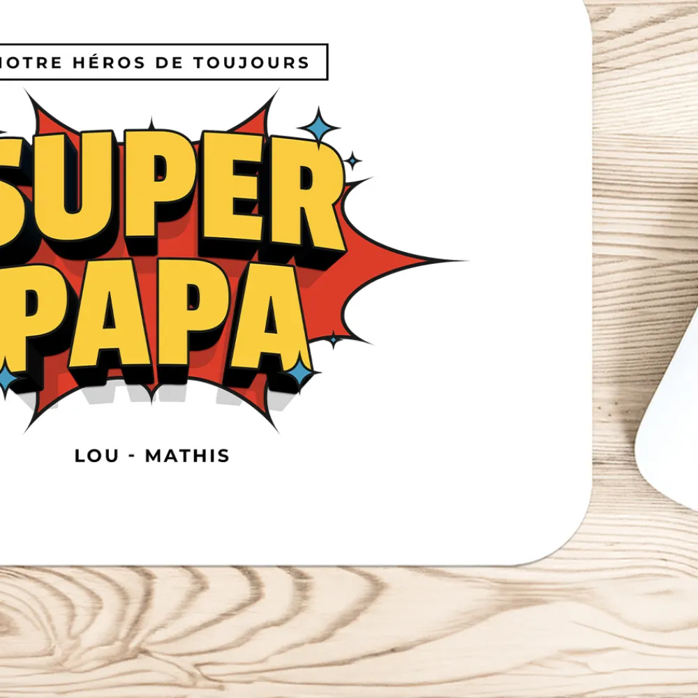 Tapis de souris personnalisé - Héros de BD|Cadeaux.com Discount