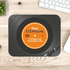 Tapis de souris personnalisé - Retro Vinyle|Cadeaux.com Sale