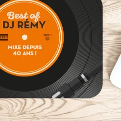Tapis de souris personnalisé - Retro Vinyle|Cadeaux.com Sale