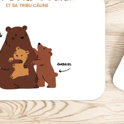 Tapis de souris personnalisé - Câlins d'Ours|Cadeaux.com Outlet