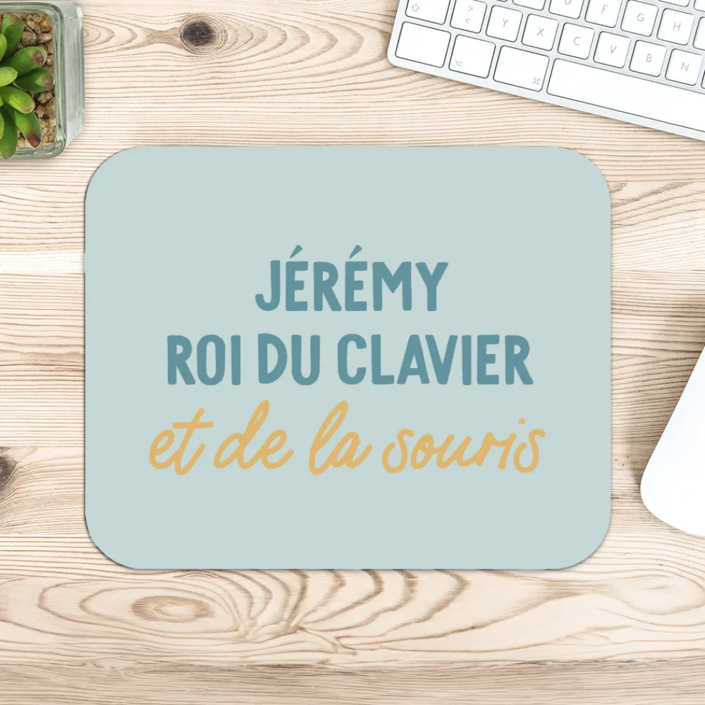 Tapis de souris personnalisé - Message|Cadeaux.com New