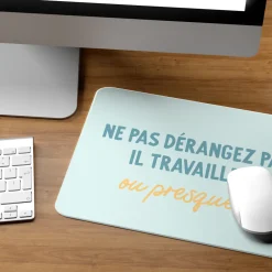 Tapis de souris personnalisé - Message|Cadeaux.com New