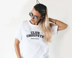 Tee shirt personnalisé femme - Club|Cadeaux.com New