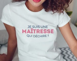 Tee shirt personnalisé femme - Je déchire|Cadeaux.com Best