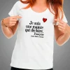 Tee shirt personnalisé femme - Je suis une fille qui déchire|Cadeaux.com Online