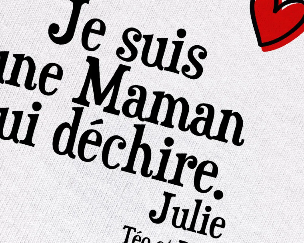 Tee shirt personnalisé femme - Je suis une fille qui déchire|Cadeaux.com Online