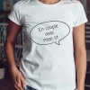 Tee shirt personnalisé femme - Bulle dialogue|Cadeaux.com Hot